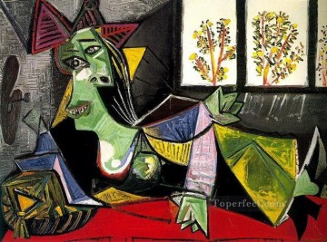 Mujer allongee sur un diván Dora Maar 1939 Cubismo Pinturas al óleo